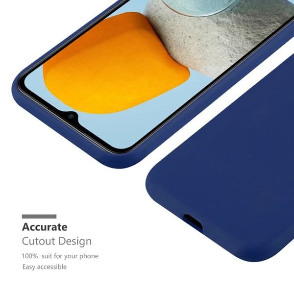 Skyddsfodral för Samsung Galaxy M23 5G CANDY MÖRKBLEU Stötabsorberande Silikon Blå