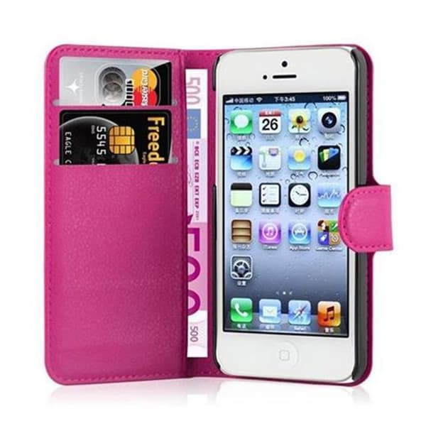 Etui för iPhone 5 / 5S / SE 2016 i SOCKERROSA Ros