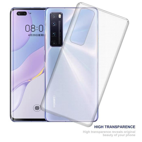 Coque - CADORABO - NOVA 7 PRO 5G - Skydd i silikon TPU - Tunn och lätt design - Transparent Transparent