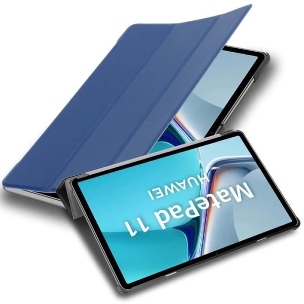 Tabletfodral - Cadorabo - Huawei MatePad 11 - Mörkblå - 360° skydd - Automatisk väckning MÖRKBLÅ