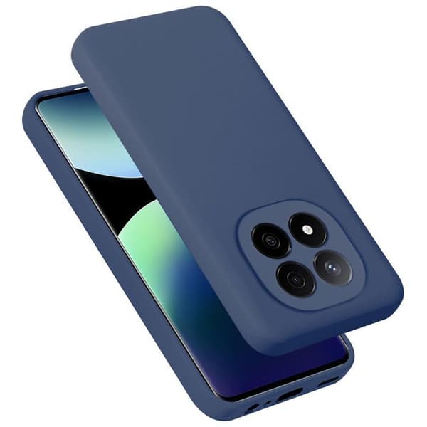 Skyddsskal för Xiaomi Redmi Note 14 Pro Plus 5G Stötabsorberande i LIQUID BLUE Blå