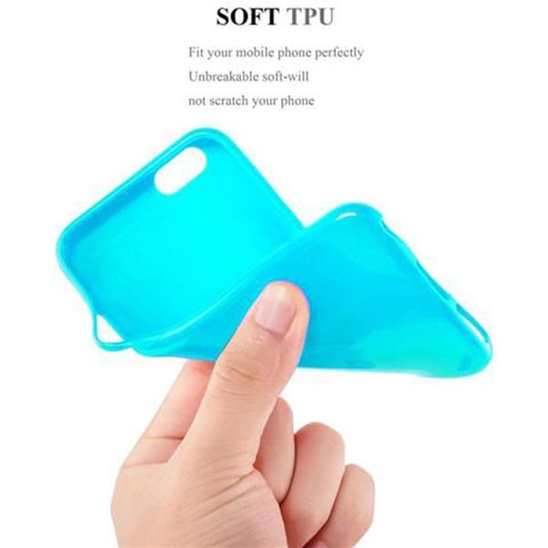 Skal för iPhone 6 / 6S JELLY LJUSBLÅ Blå