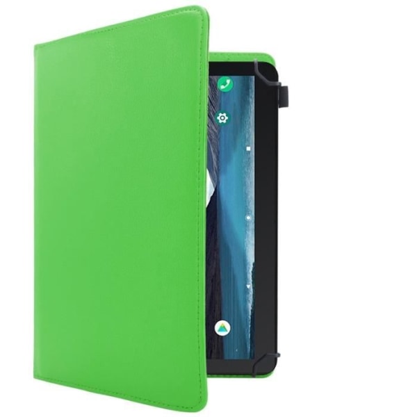 Cadorabo Tablet Case för Alcatel 1T (10 Zoll) i LJUSGRÖN 360 graders skyddsfodral Stativ i konstläder