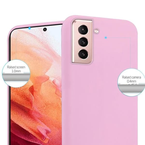 Skyddsfodral för Samsung Galaxy S21 PLUS CANDY ROSE VIF Stötsäker Silikon Ros