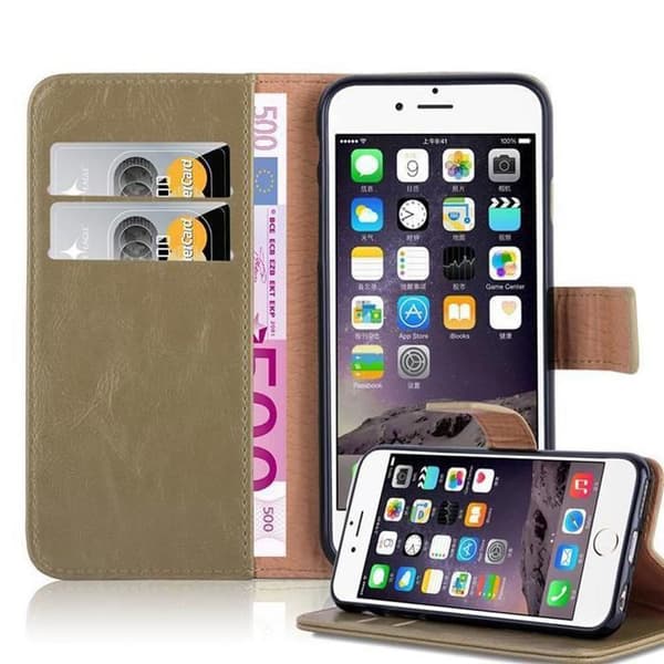 Skal för iPhone 6 PLUS / 6S PLUS i MARRONE CAPPUCINO Skyddsskal brun
