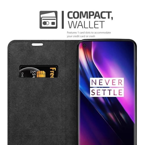 Coque - CADORABO - OnePlus 8 - Röd äpple - Magnetstängning - Ståfunktion ÄPPELRÖD