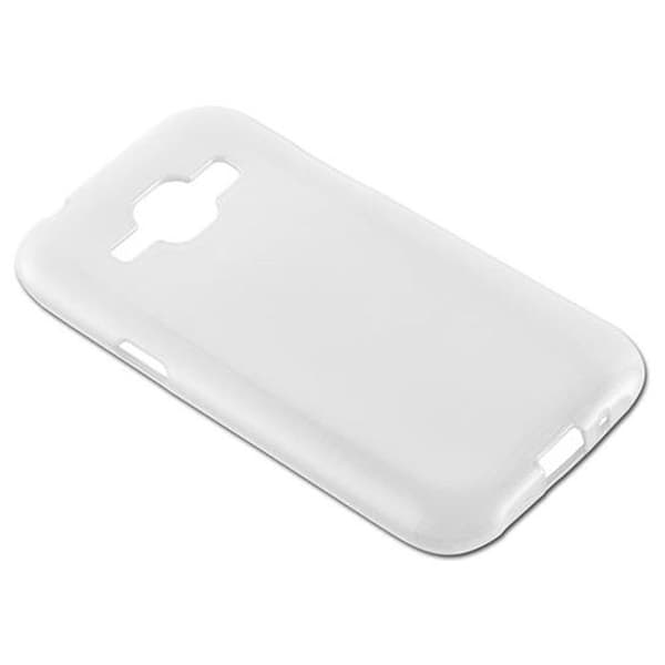 Skyddsfodral för Samsung Galaxy J1 2015 SILVER Stötskydd Grå