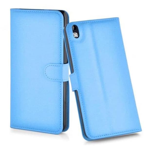 Etui för HTC Desire 816 i PASTELLBLÅ Blå
