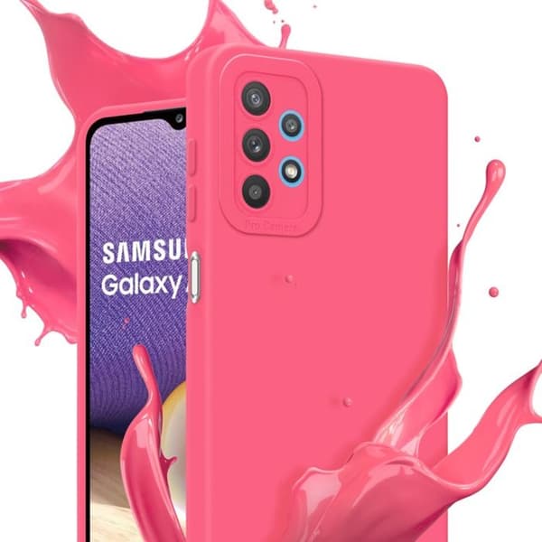 Skyddsfodral för Samsung Galaxy A32 5G i FLUID RÖD Stötsäker Röd