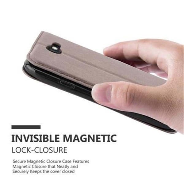 Etui för LG K3 2017 Fodral i MÖRK BRUN brun