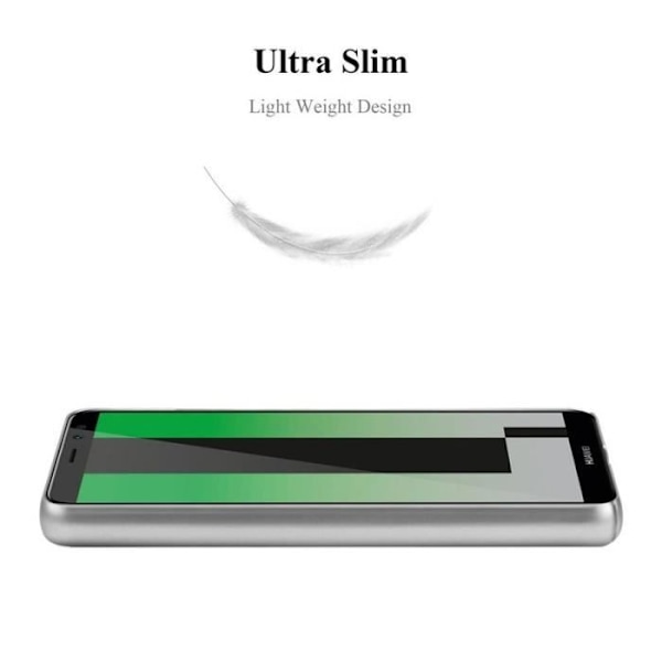 Coque - CADORABO - Huawei MATE 10 LITE - Hårdskydd - Matt Metalliskt Design - Stötabsorberande Grå