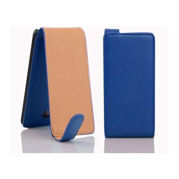Etui för iPhone 5C Flip-fodral i KUNGSLILA Skydd Blå
