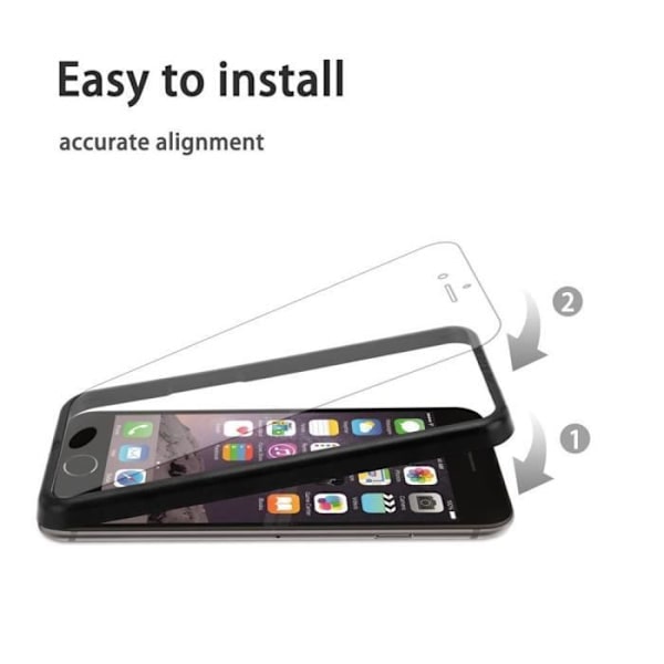 Cadorabo 3x Härdat glas för Apple iPhone 7 / 8 Plus - Härdat skärmskydd med installationshjälp Transparent
