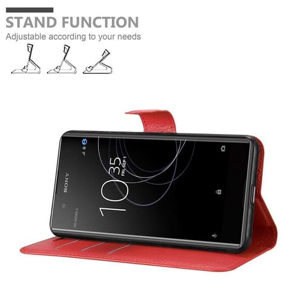 Fodral för Sony Xperia XA1 PLUS i KIRSCHRÖD Röd