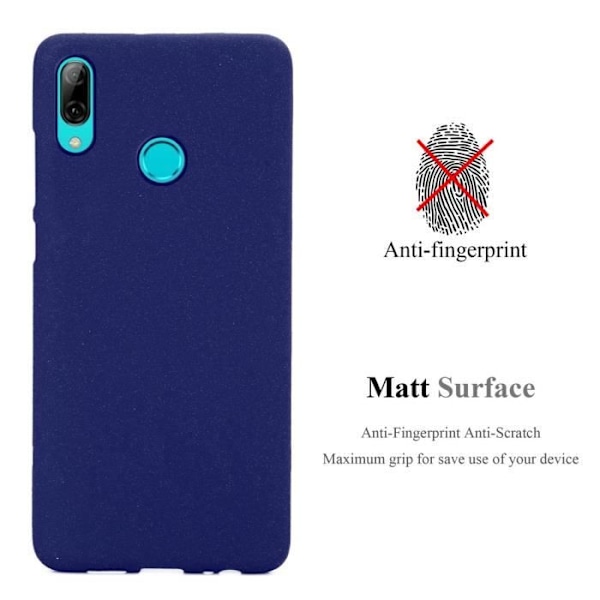 Coque - CADORABO - Honor 10 LITE / Huawei P SMART 2019 - Silikon TPU - Stötskydd - Tunn design Frost mörkblå