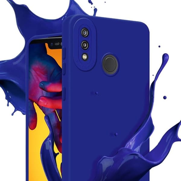 Skyddsfodral för Huawei P20 LITE 2018 / NOVA 3E i FLUID BLÅ Stötsäker Skyddsfodral Blå