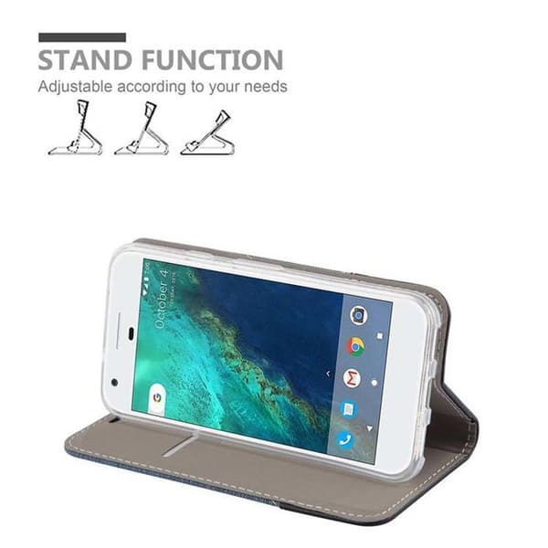 Fodral för Google PIXEL Skydd i BLÅ SVART Etui MÖRKBLÅ