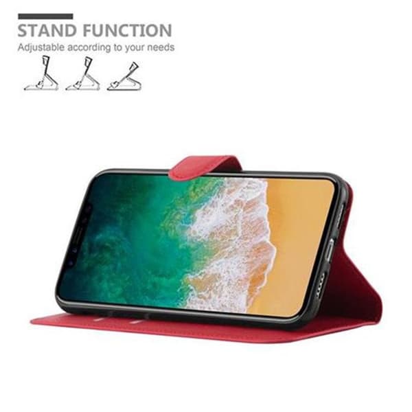 Etui för iPhone X / XS i KIRSCHRÖD Röd