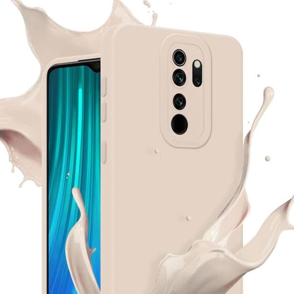 Skyddsfodral för Xiaomi RedMi NOTE 8 PRO i FLUID CRÈME Stötskyddande Fodral Ros