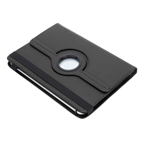 Coque för Trekstor Surftab Breeze (7.0 tum) Etui i SVART Hölster Case Cover Skydd 360 grader konstläder Plånbok Wallet Svart