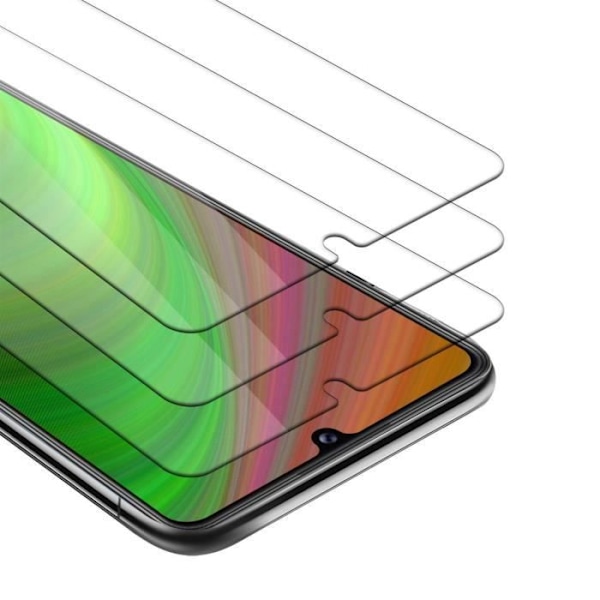 Cadorabo 3x skyddsglas för Motorola Moto E6s 2020 i HÖGT TRANSPARENT härdat härdat skärmskyddsglas Transparent