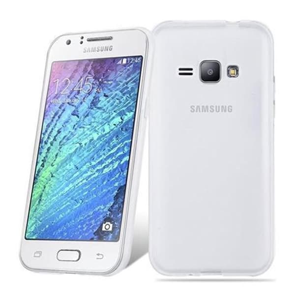 Transparent stötsäker silikonfodral för Samsung Galaxy TREND 3 Vit