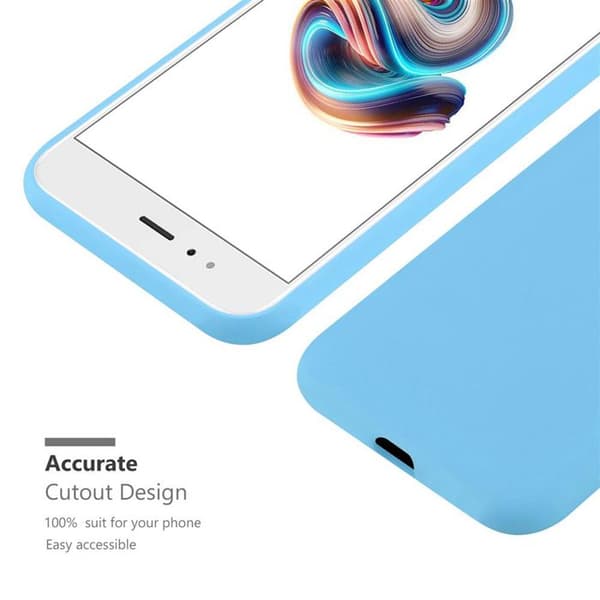 Skyddsfodral för Xiaomi Mi A1 / Mi 5X CANDY BLÅ Stötsäker Silikon Blå
