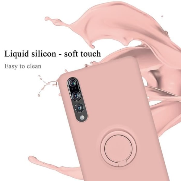 Fodral för Huawei P20 PRO/P20 PLUS - CADORABO - Flytande rosa - Silikon TPU - Stötabsorberande - Mjuk Läckert Rosa