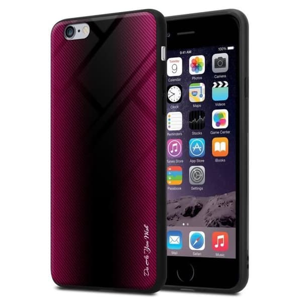 Skal för iPhone 6 PLUS / 6S PLUS CRAMIN ROSA Stötabsorberande skydd Ros