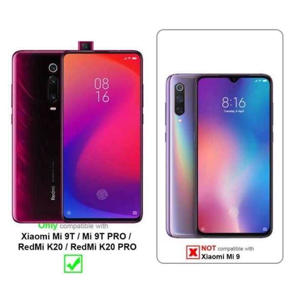 Cadorabo Skyddsglas för Xiaomi RedMi K20 / Mi 9 T - Härdat skärmskydd (Tempered)