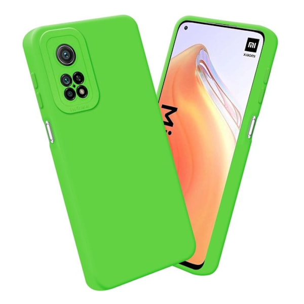 Fodral till Xiaomi Mi 10T / Mi 10T PRO i FLUID GREEN Fodral i flexibelt TPU silikonskydd Grön