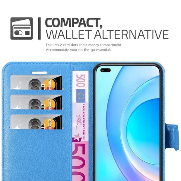 Etui för Honor 50 LITE i PASTELLBLÅ Blå