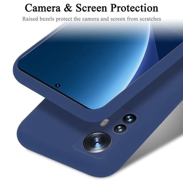 Skyddande skal för Xiaomi 12 PRO Stötsäker i LIQUID BLUE Blå