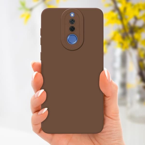 Skyddsfodral för Huawei MATE 10 LITE i FLUID BRUN Stötsäker Skyddsfodral brun