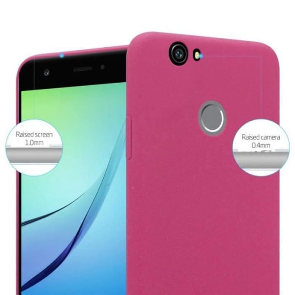 Coque - CADORABO - Huawei Nova - Hård Skydd - Matt Design - Färg Rosa Rosa