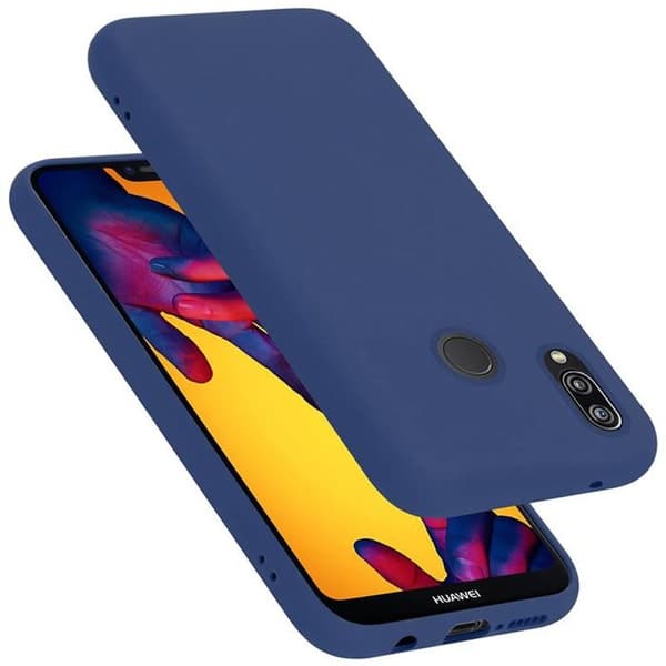 Skyddsfodral för Huawei P20 LITE 2018 / NOVA 3E Stötabsorberande i LIQUID BLUE Blå