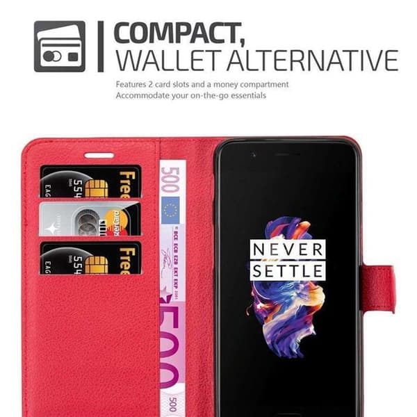 Etui för OnePlus 5 i KIRSCHRÖD Röd