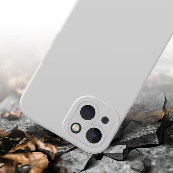 Skyddsfodral för iPhone 14 i FLUID VIT Stötsäker Vit