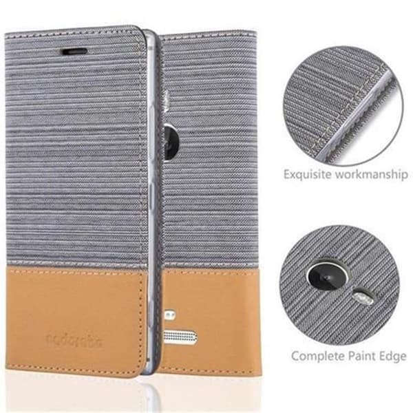 Skyddsfodral för Nokia Lumia 925 i LJUST GRÅBRUN Etui Case Stötskydd Grå