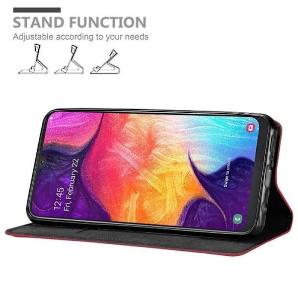 Cadorabo Fodral till Samsung Galaxy A50 i APPLE RÖD