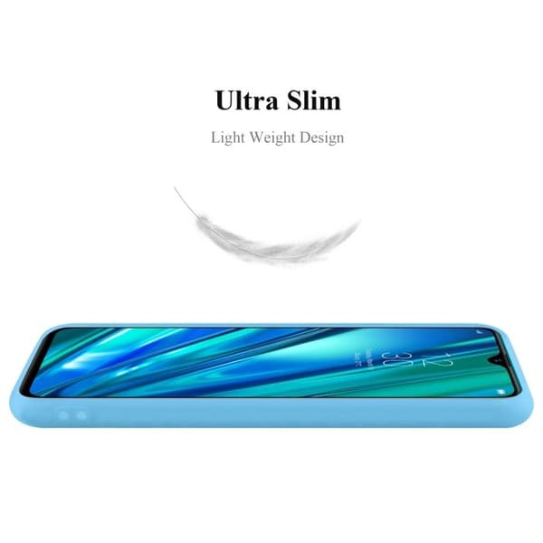 Skyddsfodral för Realme 5 PRO / Realme Q CANDY BLÅ Stötsäker Silikon Blå
