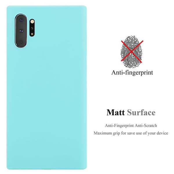 Skyddsfodral för Samsung Galaxy NOTE 10 PLUS CANDY BLÅ Stötsäker Silikon Blå
