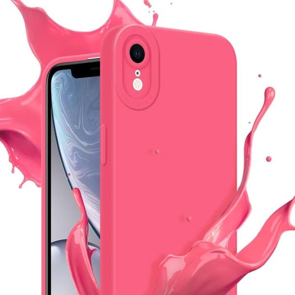 iPhone XR-fodral i FLUID RÖD Stötsäker Skyddsfodral Röd