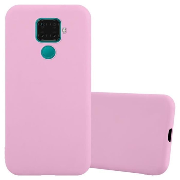 Coque - CADORABO - Huawei MATE 30 LITE - Silikon TPU - Candy Rose Vif - Chockskydd Candy Hot Pink