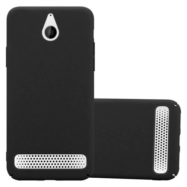 Coque - CADORABO - Sony Xperia E1 - Hårdt Beskyttelse - Mat Design - Farve Sort Svart