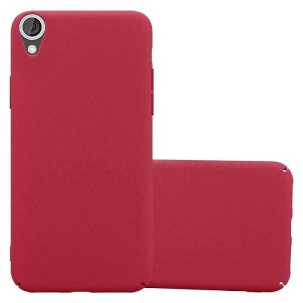 Coque - CADORABO - HTC Desire 820 - Röd - Hårdt Beskyttelse - Elegant Mat Design Röd