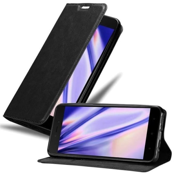 Cadorabo Fodral till Xiaomi RedMi 5A i NIGHT BLACK