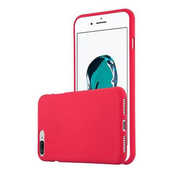 Skyddsfodral för iPhone 7 PLUS / 7S PLUS / 8 PLUS FROST RÖD Silikon TPU Röd