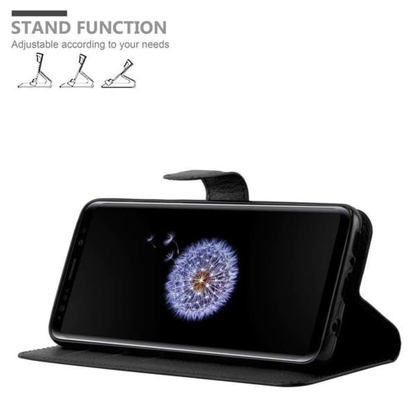 Etui för Samsung Galaxy S9 i JETSVART Svart