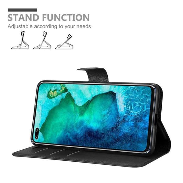 Fodral för Honor View 30 PRO i JET BLACK Svart